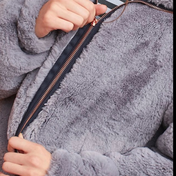 Anthropologie Elevenses Faux fur Bristol jacket - Picture 8 of 8